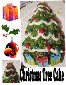 Xmas Tree Cake