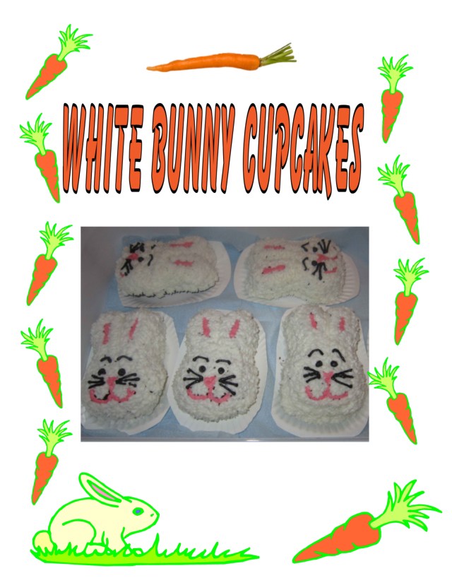 White Bunny Cupcakes