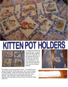 Cat pot holder