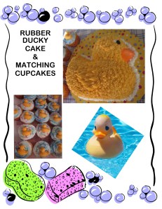 RUBBER DUCK CAKE