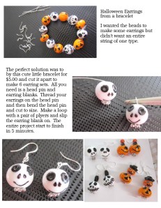 halloween earrings