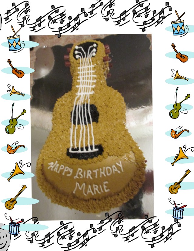 Guitar Cake