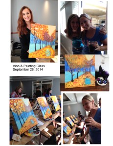 vino & paint 9282014
