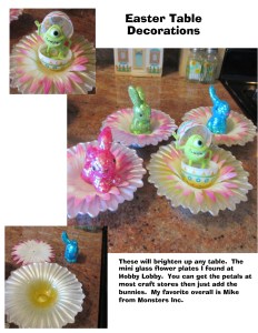 easter table decorations