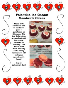 Valentine Ice Cream Sandwich