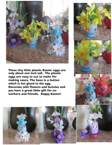Mini easter egg vase