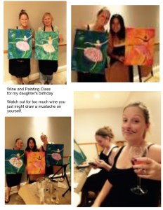 wine and painting kels